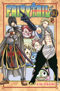 Capa de Fairy Tail #31, Editora JBC