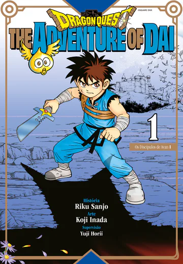 Capa de Dragon Quest - The Adventure of Dai #01, Editora JBC