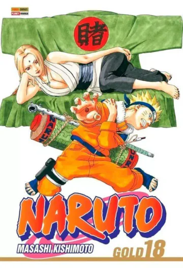 Capa de Naruto Gold Vol. 18, Panini
