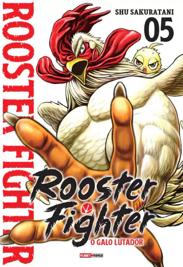 Capa de Rooster Fighter - O Galo Lutador Vol. 5, Panini
