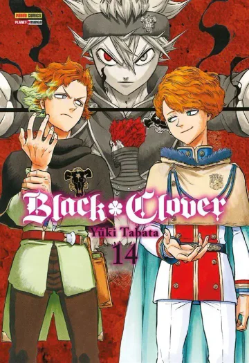 Capa de Black Clover Vol. 14, Panini