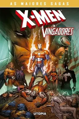 Capa de X-Men/Vingadores: Utopia, Panini Comics Brasil