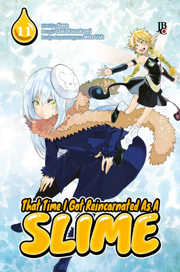 Capa de That Time I Got Reincarnated as a Slime #11, Editora JBC