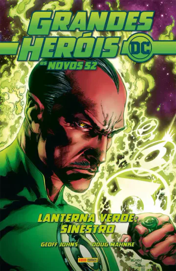 Capa de Grandes Heróis DC: Os Novos 52 Vol. 8 - Lanterna Verde: Sinestro, Panini