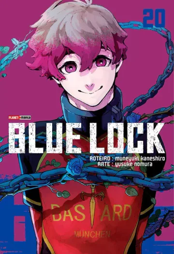 Capa de Blue Lock Vol. 20, Panini