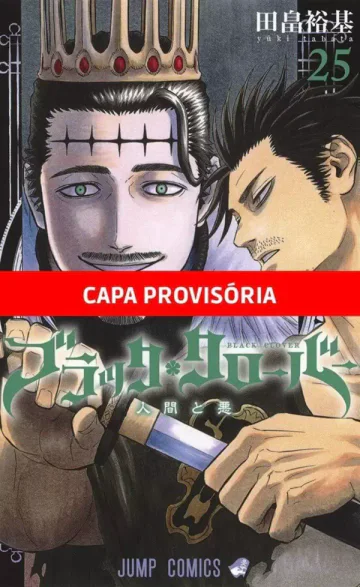 Capa de Black Clover Vol. 25, Panini