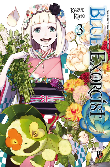 Capa de Blue Exorcist #03, Editora JBC