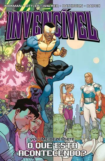 Capa de Invencível Vol. 17, Panini