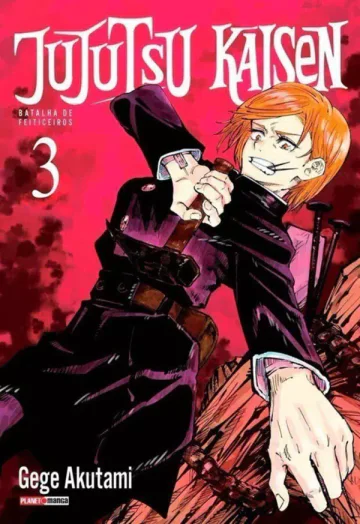 Capa de Jujutsu Kaisen: Batalha De Feiticeiros Vol. 3, Panini