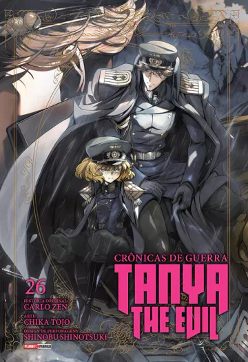 Capa de Tanya The Evil: Crônicas De Guerra Vol. 26, Panini
