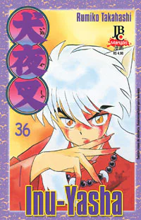 Capa de Inu-Yasha #36, Editora JBC