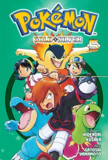 Capa de Pokémon Gold And Silver Vol. 5, Panini
