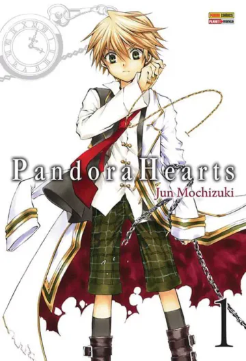 Capa de Pandora Hearts Vol. 1, Panini