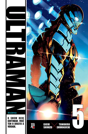 Capa de Ultraman #05, Editora JBC