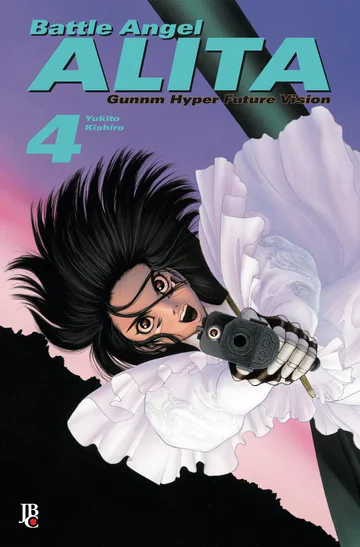 Capa de Battle Angel Alita #04, Editora JBC