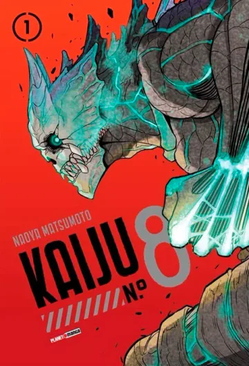 Capa de Kaiju N.° 8 Vol. 1, Panini