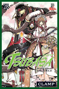 Capa de Tsubasa #28, Editora JBC