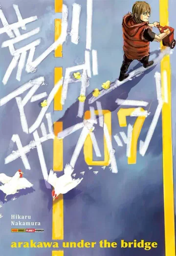 Capa de Arakawa Under The Bridge Vol. 7, Panini
