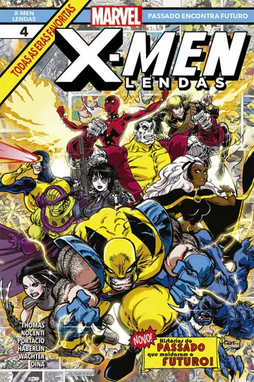 Capa de X-Men: Lendas Vol. 4, Panini