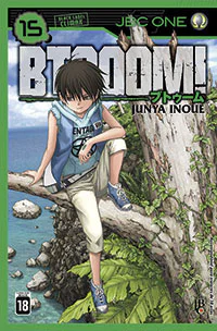 Capa de BTOOOM! #15, Editora JBC