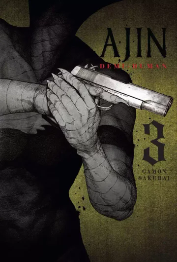 Capa de Ajin: Demi-Human Vol. 3, Panini