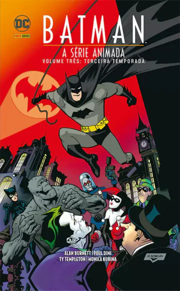 Capa de Batman: A Série Animada Vol. 03, Panini