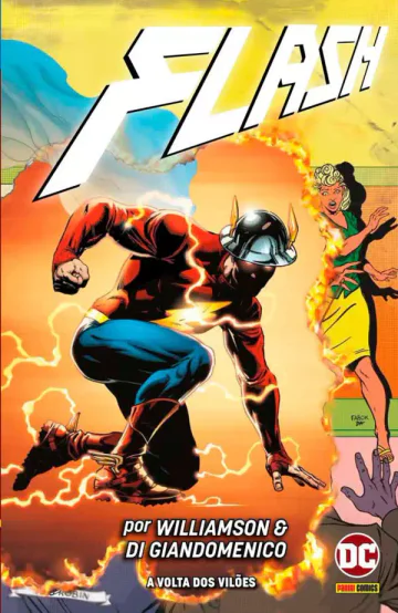 Capa de Flash Por Joshua Williamson E Carmine Di Giandomenico Vol. 02, Panini