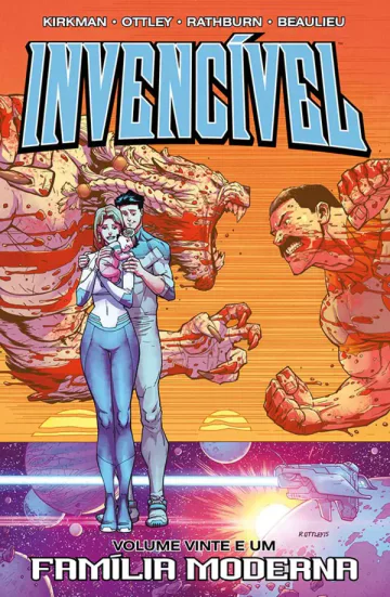 Capa de Invencível Vol. 21, Panini