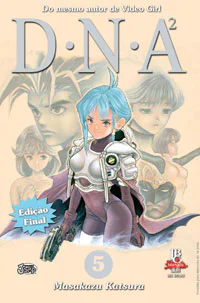 Capa de DNA² #05, Editora JBC
