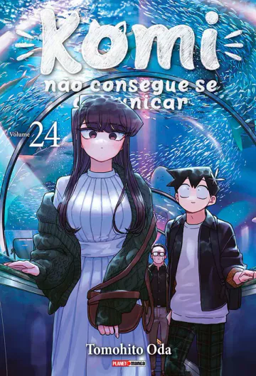 Capa de Komi Não Consegue Se Comunicar Vol. 24, Panini