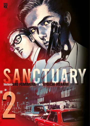 Capa de Sanctuary #02, Editora JBC