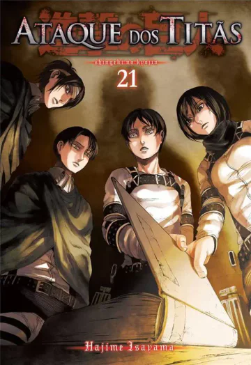 Capa de Ataque Dos Titãs Vol. 21, Panini