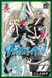 Capa de Tsubasa #40, Editora JBC