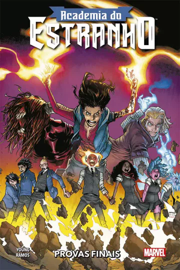 Capa de Academia Do Estranho Vol. 4, Panini