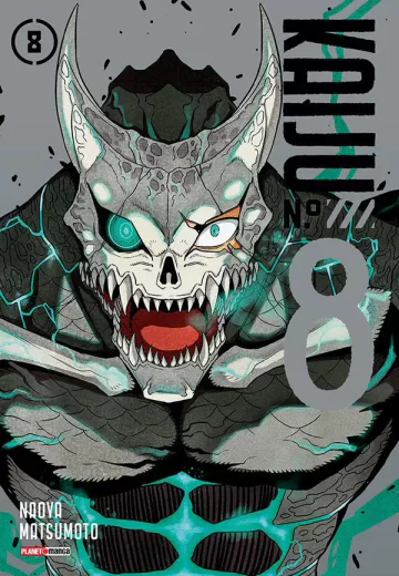 Capa de Kaiju N.° 8 Vol. 8, Panini