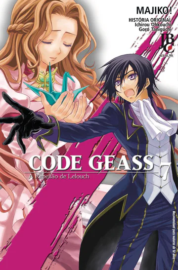 Capa de Code Geass – A Rebelião de Lelouch #07, Editora JBC
