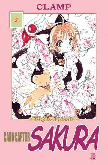Capa de Card Captor Sakura #03, Editora JBC