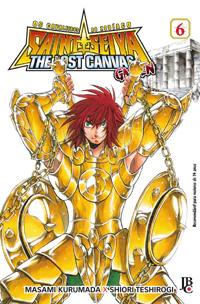 Capa de Os Cavaleiros do Zodíaco: The Lost Canvas Gaiden #06, Editora JBC