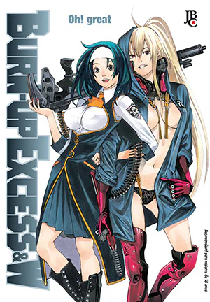 Capa de Burn-Up: Excess & W, Editora JBC