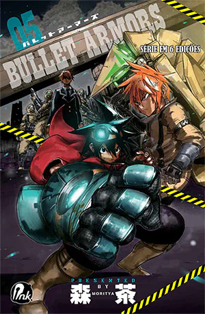 Capa de Bullet Armors #05, Editora JBC