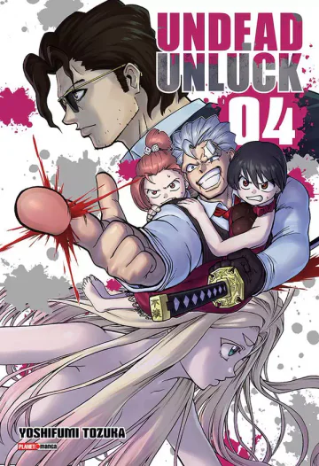 Capa de Undead Unluck Vol. 4, Panini