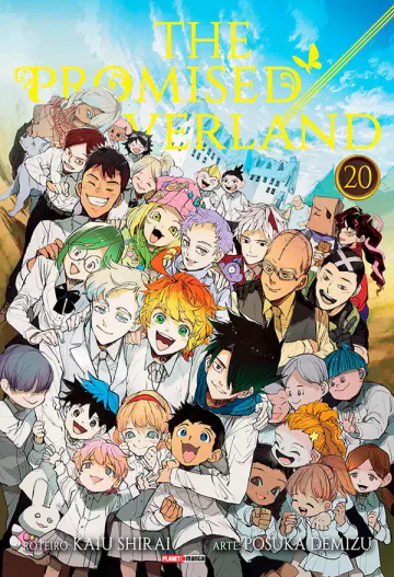 Capa de The Promised Neverland Vol. 20, Panini