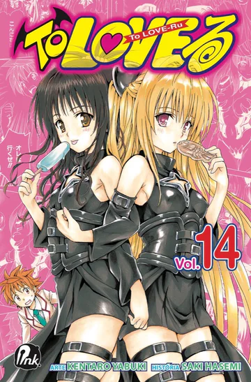 Capa de To Love-Ru #14, Editora JBC