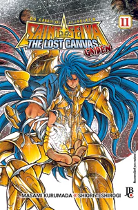 Capa de Os Cavaleiros do Zodíaco: The Lost Canvas Gaiden #11, Editora JBC