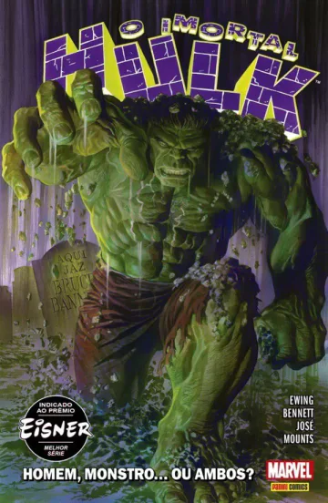 Capa de O Imortal Hulk Vol. 1, Panini