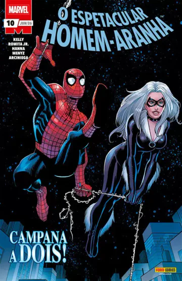 Capa de O Espetacular Homem-Aranha (2025) 10, Panini