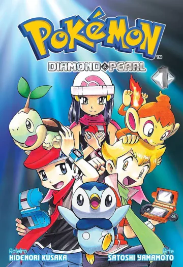 Capa de Pokémon Diamond And Pearl Vol. 1, Panini
