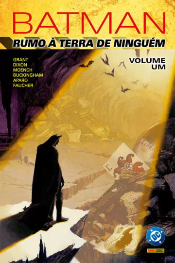 Capa de Batman: Rumo à Terra De Ninguém Vol. 01, Panini