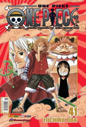 Capa de One Piece Vol. 41, Panini