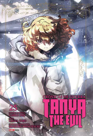 Capa de Tanya The Evil: Crônicas De Guerra Vol. 25, Panini